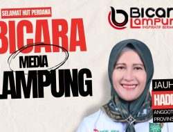 Anggota DPRD Provinsi Lampung, Jauharoh Haddad Mengucapkan Selamat HUT Perdana Bicara Lampung