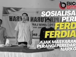 Ferdy Ferdian Ajak Masyarakat Perangi Narkoba