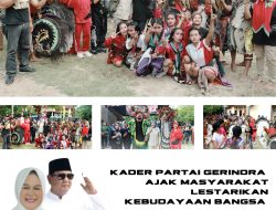 Bendahara Gerindra Lampung Ajak Masyarakat Lestarikan Kebudayaan Bangsa