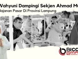 Elly Wahyuni Dampingi Sekjen Ahmad Muzani Cicipi Jajanan Pasar di Lampung