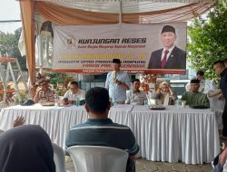 Ratusan Warga Padati Reses Ketua Fraksi DPRD Lampung, Rahmat Mirzani Djausal
