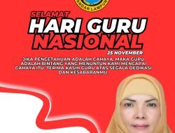 Kepala Dinas Pendidikan Dan Kebudayaan Bandar Lampung, Eka Afriana Novel Mengucapkan Selamat Hari Guru Nasional