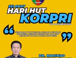 Marindo Kurniawan : Semangat Untuk Semua Pegawai Republik Indonesia, Semoga Terus Jaya dan Siap Mengabdi Intuk Bangsa Indonesia