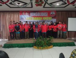 Kader PDI Perjuangan Di Lampung Deklarasikan Dukung Capres dan Cawapres Prabowo Gibran