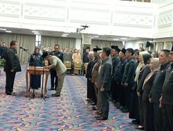 Gubernur Arinal Lantik 157 Pejabat, M Taufiqullah Jadi Kadis BMBK Lampung