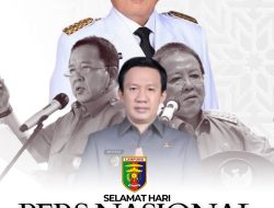 Kepala BPKAD Pemprov Lampung, Marindo Kurniawan Mengucapkan Selamat Hari Pers Nasional dan HUT PWI ke- 78 Tahun