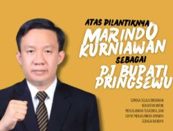 Pimpinan dan Staf Redaksi Bicara Lampung : Selamat Atas Dilantiknya Dr. Marindo Kurniawan ST, MM. Sebagai PJ Bupati Pringsewu