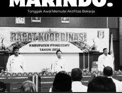 Rakor Perdana, PJ Bupati Pringsewu Marindo Kurniawan: Tonggak Awal Memulai Aktifitas Bekerja