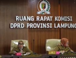 Sekretariat DPRD Provinsi Lampung menggelar pelaksanaan rapat persiapan HUT Provinsi Lampung Ke 60 Tahun