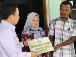 Sambangi Kediaman Keluarga Korban Tenggelam, Pj Bupati Pringsewu Marindo Kurniawan Beri Bantuan