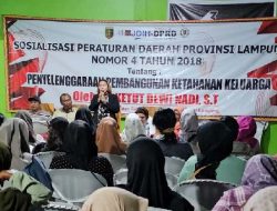 Anggota DPRD Provinsi Lampung, Ni Ketut Dewi Nadi Sosper Penyelenggaraan Pembangunan Ketahanan Keluarga