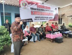 Jelang Pemilu Anggota DPRD Provinsi Lampung Ingatkan Masyarakat Soal Kerukunan Tetangga