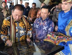 Gubernur Arinal Dampingi PJ Bupati Marindo Resmikan Hotel Arte