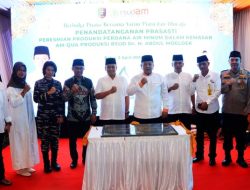 Gubernur Arinal Resmikan Produksi Air Minum Dalam Kemasan Garapan RS Abdul Moeloek