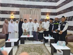 Pj Bupati Marindo Kunjungi Jama’ah Haji Asal Pringsewu Di Mekkah