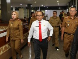 PJ Gubernur Tinjau Kantor Sekretariat DPRD Lampung