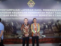 PJ Bupati Pringsewu Marindo Kurniawan Hadiri LHP atas LKPP dan IHPS Tahun 2023