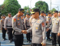 Kapolda Lampung Pimpin Apel Pagi Di Polresta