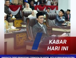 Ketua Stand Up Paddle Lampung, Gita Kurniawan Putra Dilantik Menjadi Anggota DPRD Pringsewu
