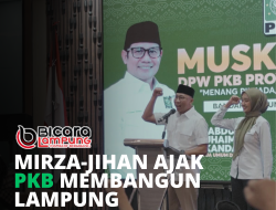 Rahmat Mirzani Djausal Ajak PKB Bersama Membangun Lampung di Muskerwil DPW PKB Provinsi Lampung