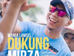 Mirza Hadiri Apel Barisan Caping Petani dan Buka Senam Sehat di Lampung Selatan