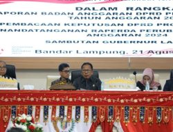 Banang DPRD Provinsi Lampung Uraikan Penambahan APBD Tahun 2024 di OPD Satpol PP