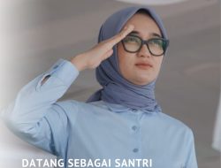 Cawagub dr. Jihan Nurlela Datang Sebagai Santriwati, Jadi Pembina Upacara Peringatan Hari Santri 2024 di Jatiagung