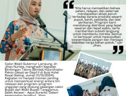 Jihan Nurlela: Sinergi Relawan dan Program Unggulan Jadi Kunci Kemajuan Tanggamus
