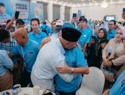 Gema Sholawat Serta Tangis Bahagia Tercurah Pasca Hasil Hitung Cepat Mirza-Jihan Dinyatakan Unggul Telak
