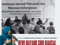Anggota DPRD Bandar Lampung, Dewi Mayang Suri Djausal Ajak Masyarakat Amalkan Nilai Pancasila
