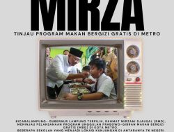 Gubernur Lampung Terpilih, Mirza Tinjau Program Makan Siang Gratis Di Metro