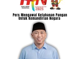 Gubernur Lampung Terpilih, Rahmat Mirzani Djausal Mengucapkan Selamat Hari Pers Nasional 2025