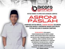 Ketua Komisi IV Asroni Paslah Dampingi Ketua MPR-RI Ahmad Muzani Salurkan Bantuan Warga Terdampak Bencana
