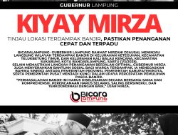 Gubernur Lampung Rahmat Mirzani Djausal Tinjau Lokasi Banjir di Bandarlampung, Pastikan Penanganan Cepat dan Terpadu