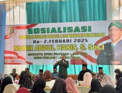 Anggota DPRD Lampung Gelar Sosialisasi Pancasila di Lamteng
