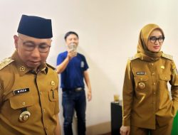 Gubernur dan Wakil Gubernur Lampung Kunjungi Media Center Wartawan Pemprov