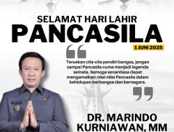 Kepala BPKAD Pemprov Lampung Mengucapkan Selamat Hari Lahir Pancasila