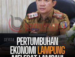 Pertumbuhan Ekonomi Lampung Melesat Lampaui Nasional