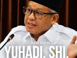Ketua DPD II Golkar Bandar Lampung, Yuhadi Shi Dukung Aprozi Alam Meski Musda Golkar Dijadwalkan Mundur
