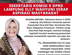Sekertaris Komisi V DPRD Lampung Elly Wahyuni Serap Aspirasi Masyarakat