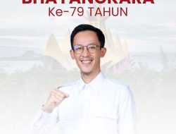 Ketua Fraksi Gerindra DPRD Pringsewu, Gita Kurniawan Putra Mengucapkan Dirgahayu Bhayangkara RI Ke-79 Tahun