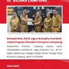 Sempat Non Aktif, Agus Nompitu Kembali Jabat Kepala Disnaker Pemprov Lampung
