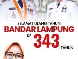 Kepala Dinas Kesehatan Pemkot Bandar Lampung Desti Megaputri Mengucapkan Selamat HUT Kota Bandar Lampung