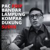PAC PDIP Bandar Lampung Kompak Dukung Sudin