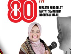 Sekertaris Komisi V DPRD Lampung Elly Wahyuni Mengucapkan Dirgahayu RI ke-80 Tahun
