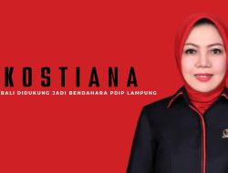 Kostiana Kembali Didukung Menjadi Bendahara PDIP Lampung