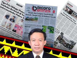 Sekertaris Daerah Pemprov Lampung, DR. Marindo Kurniawan, ST., M.M Mengucapkan Selamat HUT dan Terbitnya Bicara Lampung