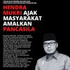 Hendra Mukri Ajak Masyarakat Amalkan Nilai Pancasila