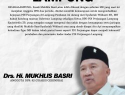 Mukhlis Basri Dinilai Layak Pimpin PDIP Lampung