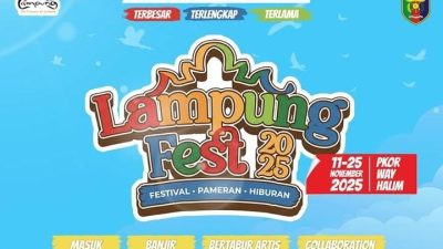 Dinas PKPCK Lampung dan 8 OPD Lain Telah Berpartisipasi, Sisanya Belum Berpartisipasi di Lampung Fest 2025